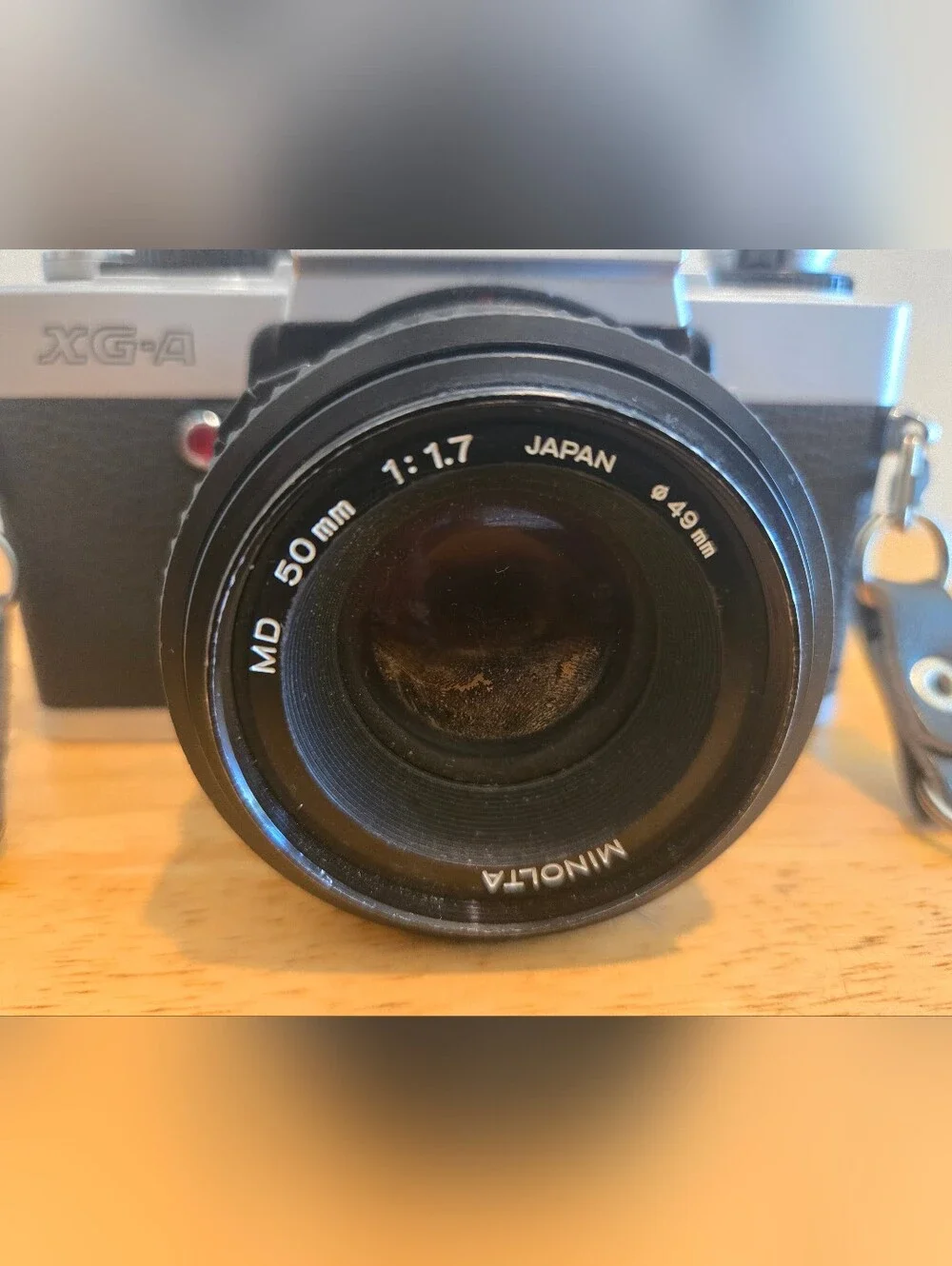 Vintage Film Camera Minolta XG-A Untested AS IS